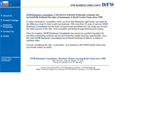 Tablet Screenshot of dfwbc.com